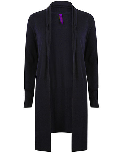 Ladies´ Longline Open Cardigan (W719)