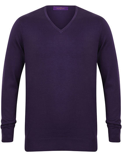 Men´s Lightweight V-Neck Jumper (W720)