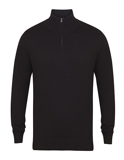Men´s Quarter Zip Jumper (W729)