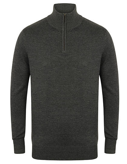 Men´s Quarter Zip Jumper (W729)