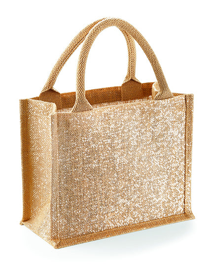 Shimmer Jute Mini Gift Bag (WM431)