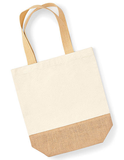 Jute Base Canvas Shopper (WM450)