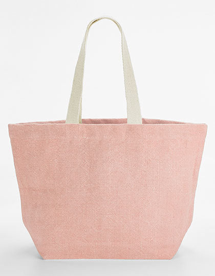 Soft Washed Jute Beach Bag (WM466)