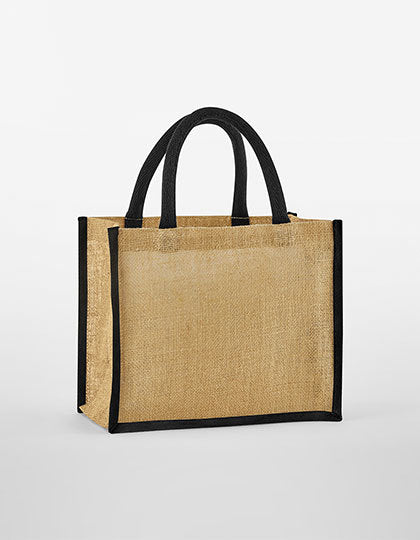 Natural Starched Jute Midi Bag (WM473)