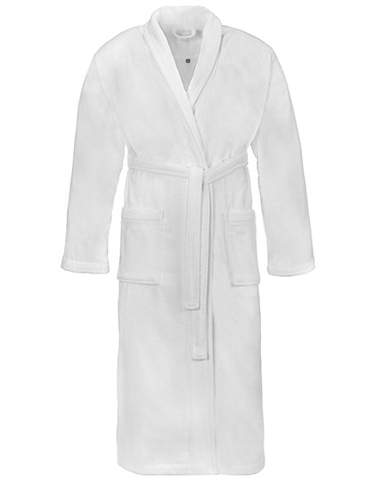 Velours Bademantel Feeling / Schalkragen (XF011)