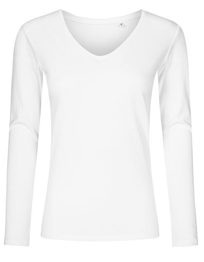 Women´s V-Neck T-Shirt Long Sleeve (XO1560)
