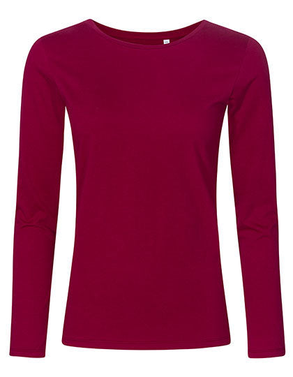 Women´s Roundneck T-Shirt Long Sleeve (XO1565)