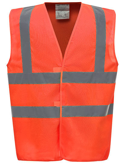 Hi-Vis 2 Bands & Braces Waistcoat (YK100)