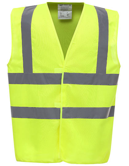 Hi-Vis 2 Bands & Braces Waistcoat (YK100)