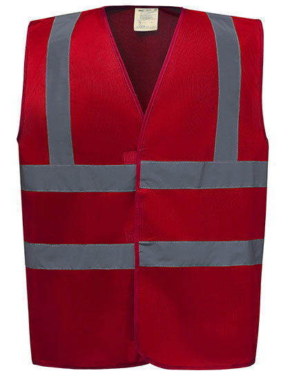 Hi-Vis 2 Bands & Braces Waistcoat (YK100)