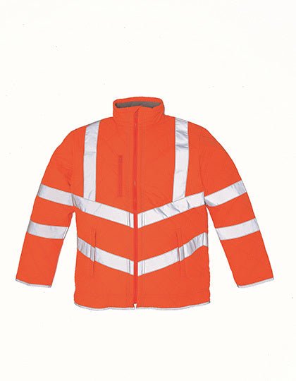 Hi-Vis Kensington Jacket With Fleece Lining (YK706)
