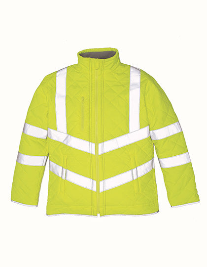 Hi-Vis Kensington Jacket With Fleece Lining (YK706)