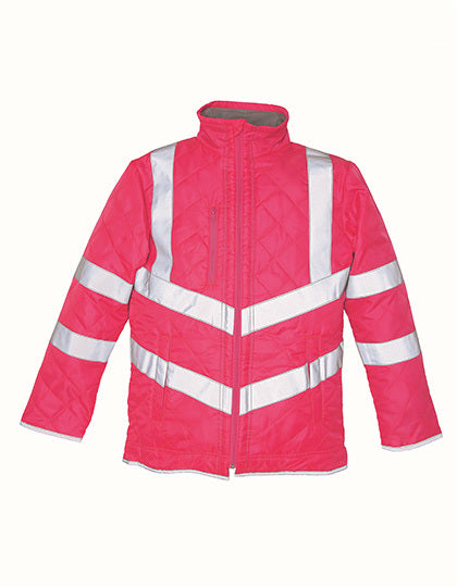 Hi-Vis Kensington Jacket With Fleece Lining (YK706)