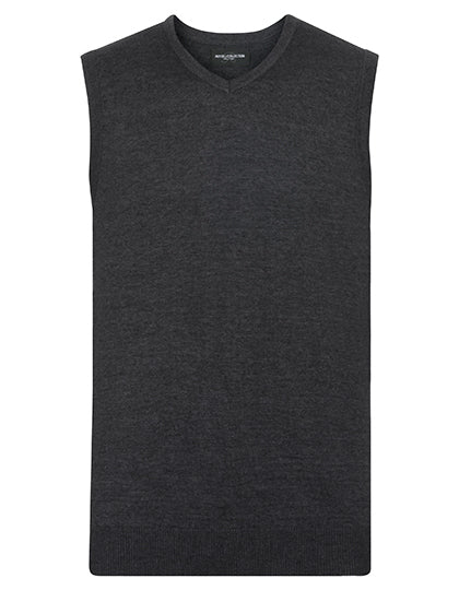 Men's V-Neck Sleeveless Knitted Pullover (Z716)