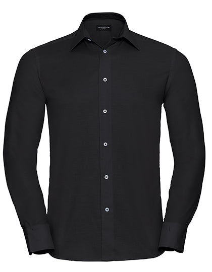 Men´s L/S Easy Care Tailored Oxford Shirt (Z922)