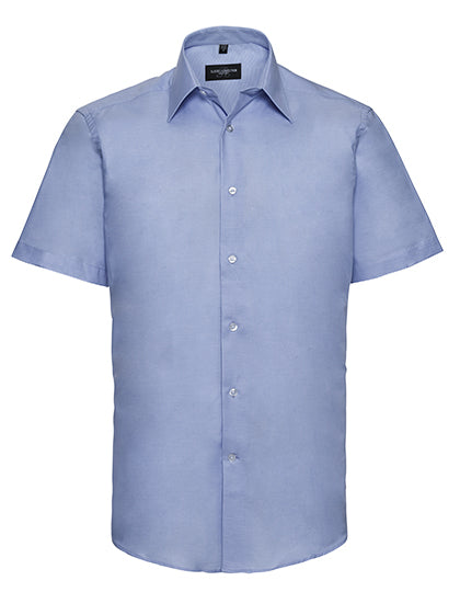 Men´s Short Sleeve Easy Care Tailored Oxford Shirt (Z923)