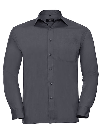 Men´s L/S Poly-Cotton Easy Care Poplin Shirt (Z934)