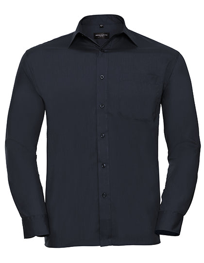 Men´s L/S Poly-Cotton Easy Care Poplin Shirt (Z934)